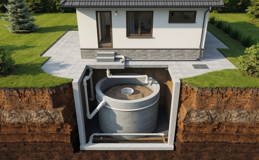 Szczegółowy poradnik obejmujący wyboru, prawidłowego posadowienia oraz bezpiecznej obsługi szamba betonowego